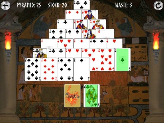 Pyramid Solitaire Premium screenshot 2