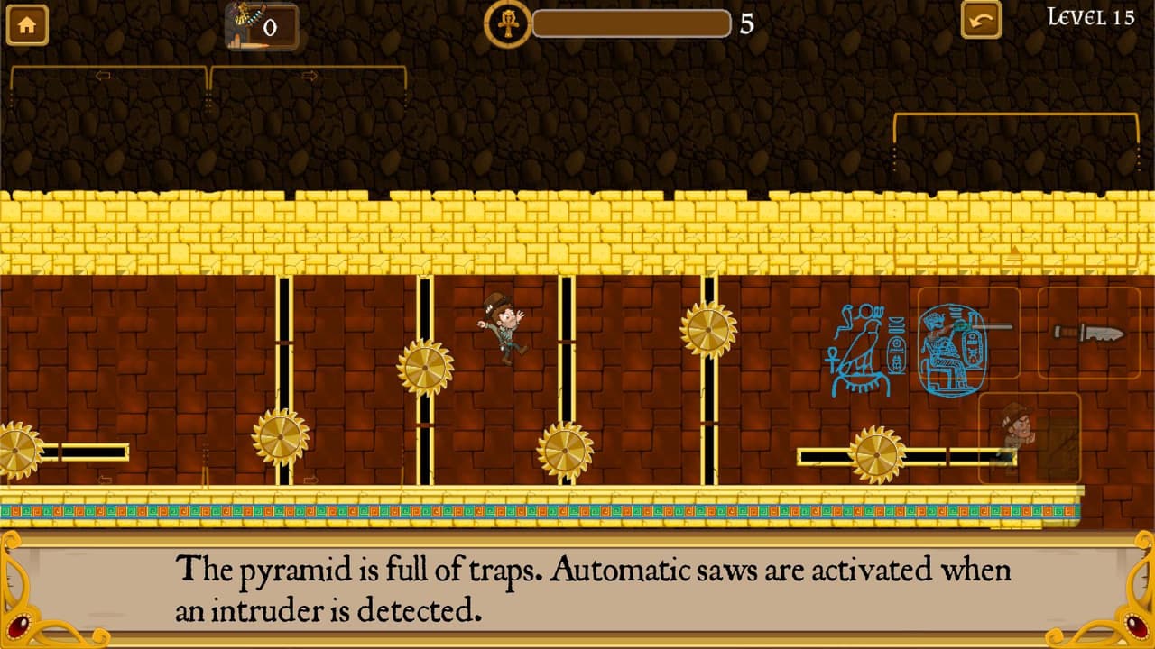 Inside the pyramid (MMeGAMES) screenshot 4