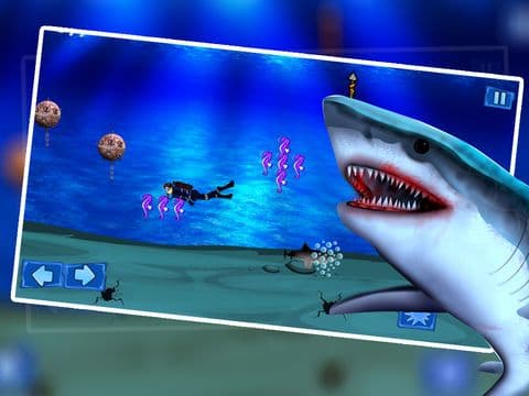 Shark Winter Emergency: The Ocean Underwater Fish Attack For Food - Free screenshot 5