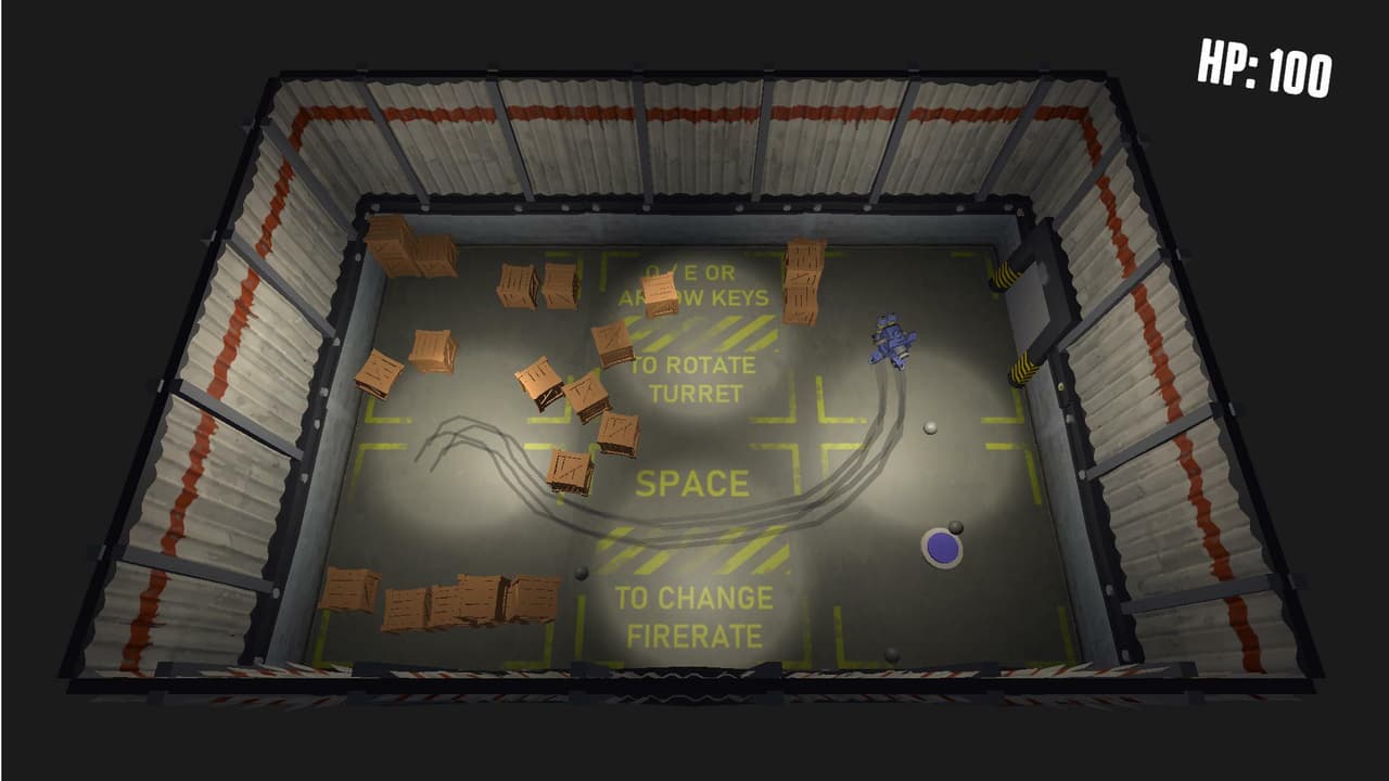 GMTK JAM 2020 - WHEEL TURRET screenshot 3