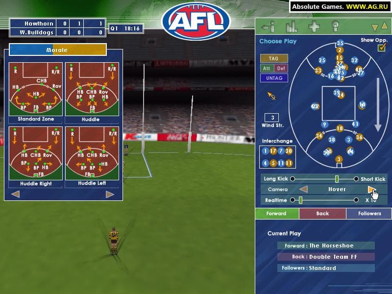 Kevin Sheedys AFL Coach 2002 screenshot 5