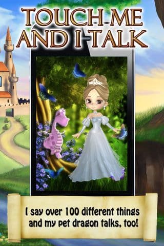 Talking Cinderella Adventure Free - Amazing Fun Kindergarten App for iPhone & iPod Touch screenshot 3
