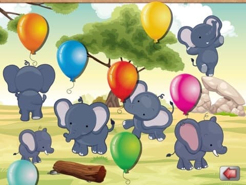 Animals Around The Equator - Beautiful free puzzle game for toddlers and kids screenshot 5