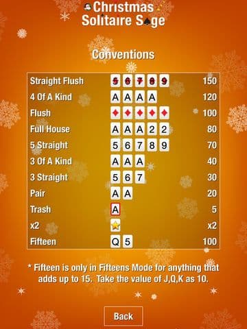 Christmas Solitaire Sage screenshot 5