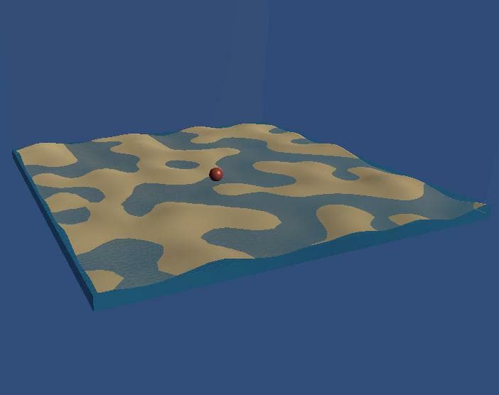 Terrain Generator Version 2.0 with Ball