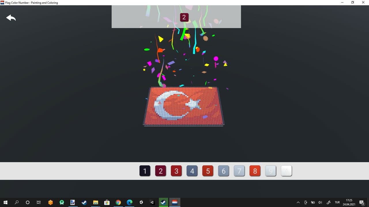 Flag Color Number - Painting and Coloring screenshot 3