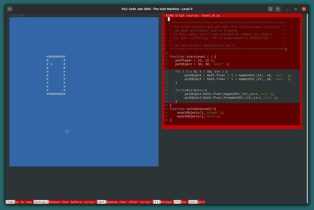 OLC Code Jam 2020 submission screenshot 2