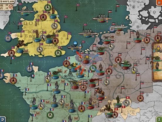 European War 3 for iPad screenshot 2