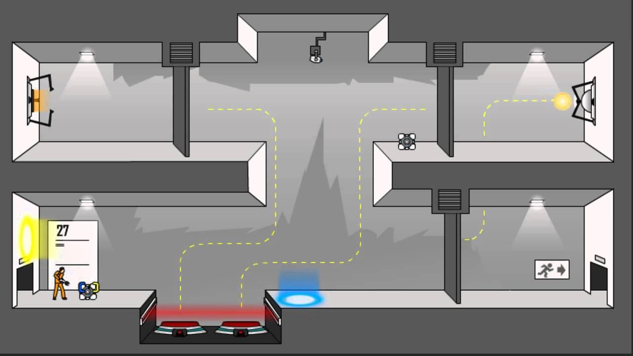 Portal The Flash Version screenshot 3