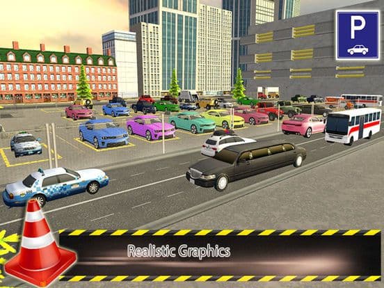City Mall Taxi Parking 3d: free simulation game