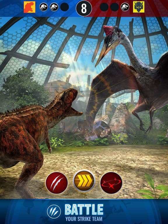 Jurassic World Alive screenshot 4