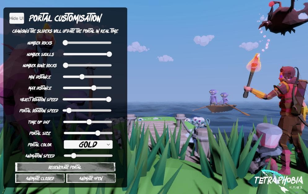 Tetraphobia Portal Generator screenshot 5