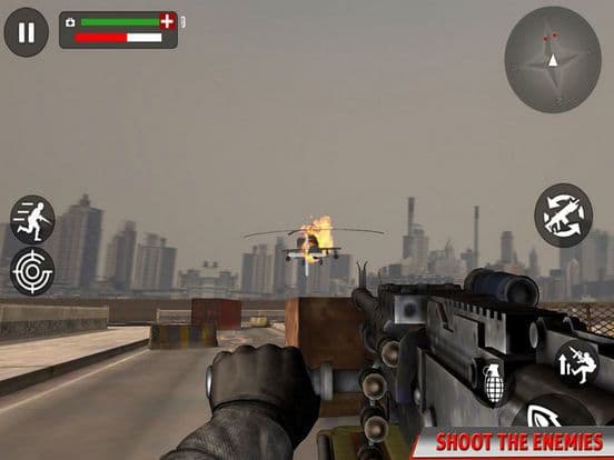 3D Commando Sniper Hunter Surv screenshot 3