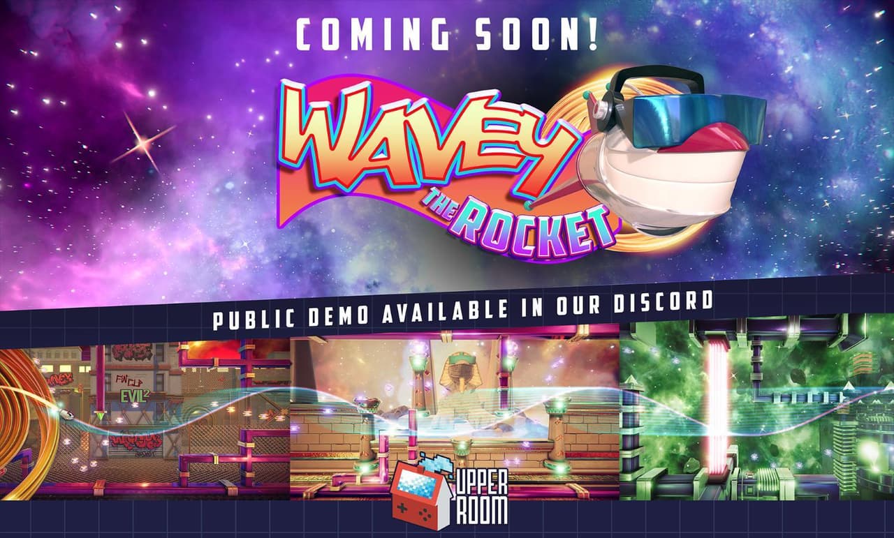 Wavey The Rocket - Demo screenshot 2