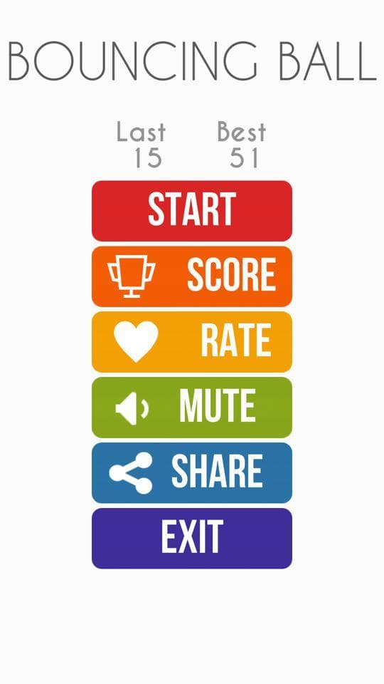 Bouncing Ball - A simple, addictive arcade game screenshot 2