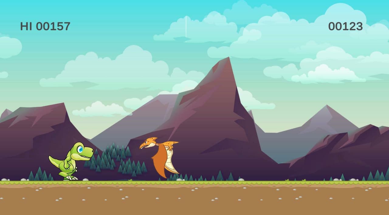 Chrome Dinosaur (bravedev) screenshot 3