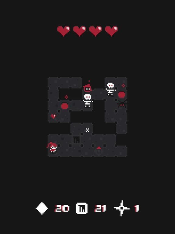 Red Hearts - Tiny Dungeon Crawler screenshot 5