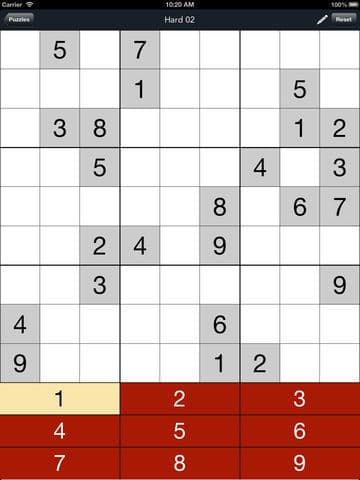 Sudoku++ screenshot 2
