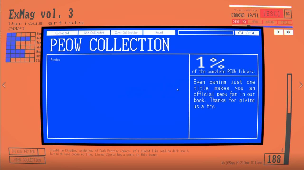 PEOW 3D VISUAL ARCHIVE