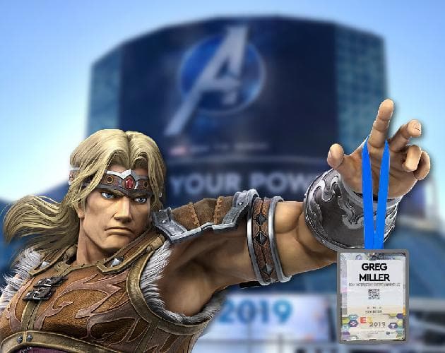 Kinda Funny Presents Simon Belmont Sneaks into E3