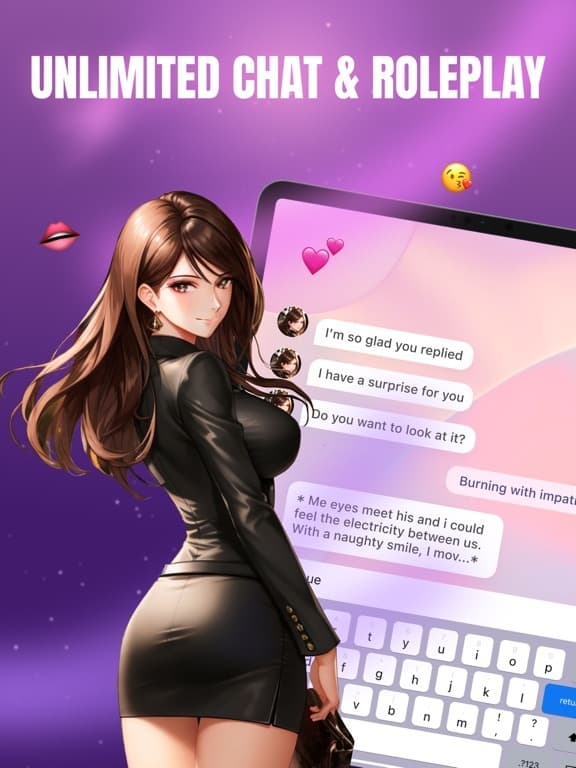 LOVD: AI Waifu Dating Game 17+ screenshot 4