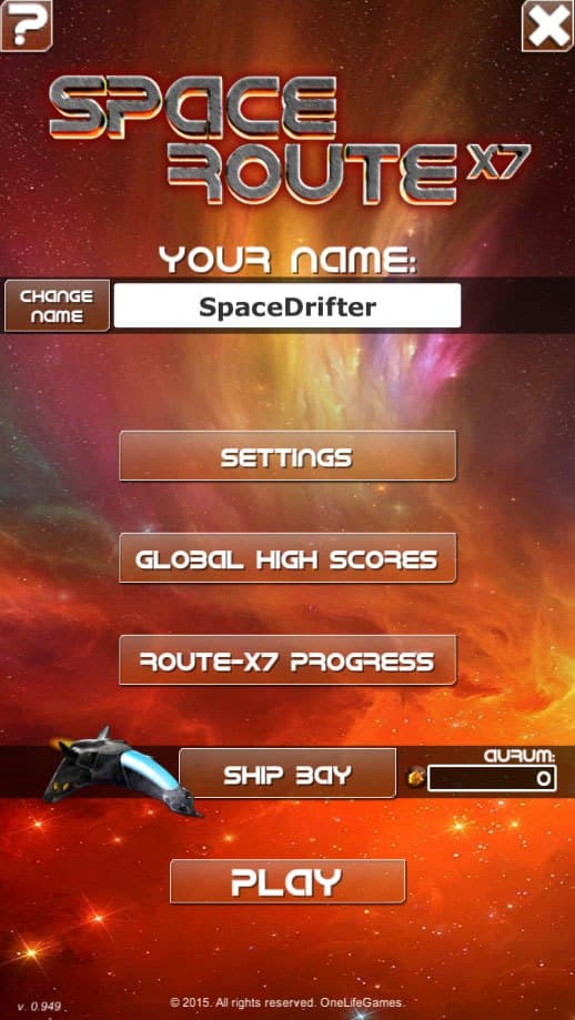 Space Route X7 screenshot 2