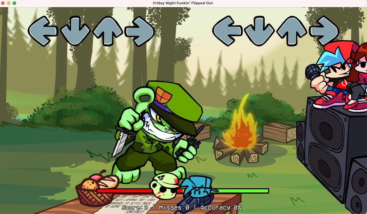 FNF FlippedOut Demo V2 For mac