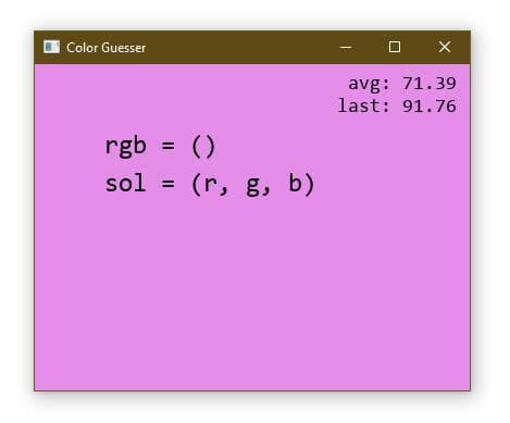 Color Guesser screenshot 3
