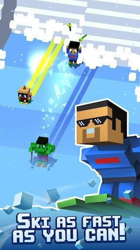 Crossy Snow: Avalanche! screenshot 3