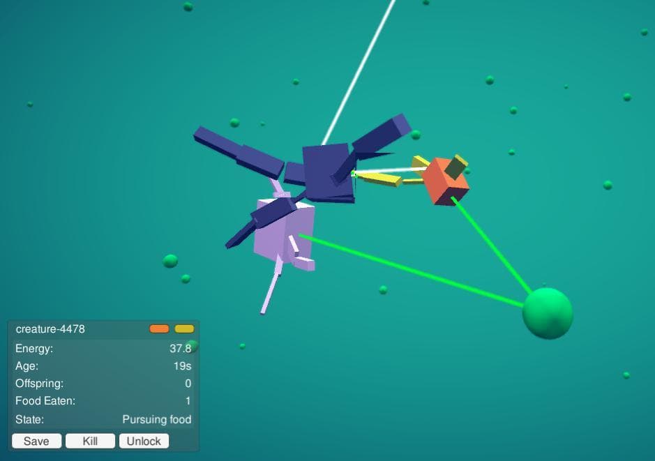 Evosim screenshot 5