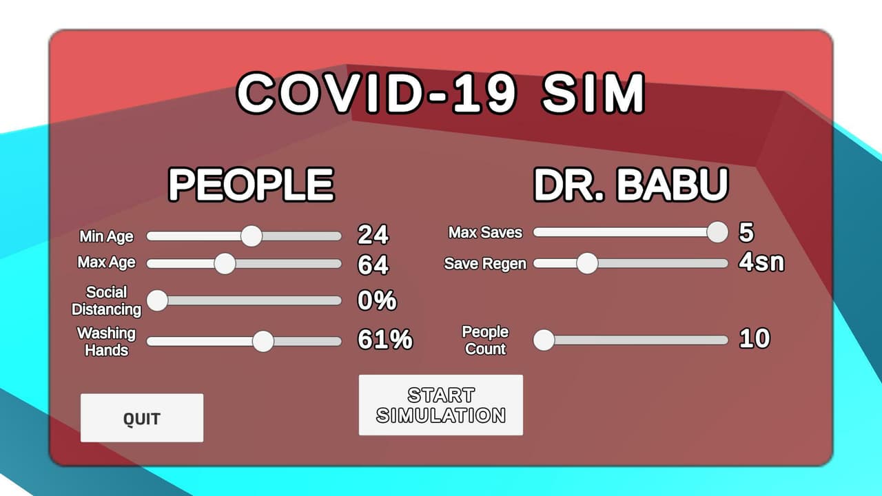 COVID-19 Simulator screenshot 2