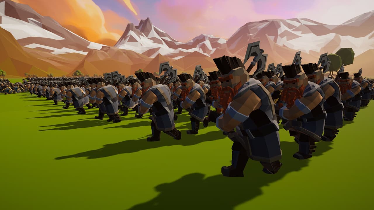 Polygon Fantasy Battle Simulator screenshot 5