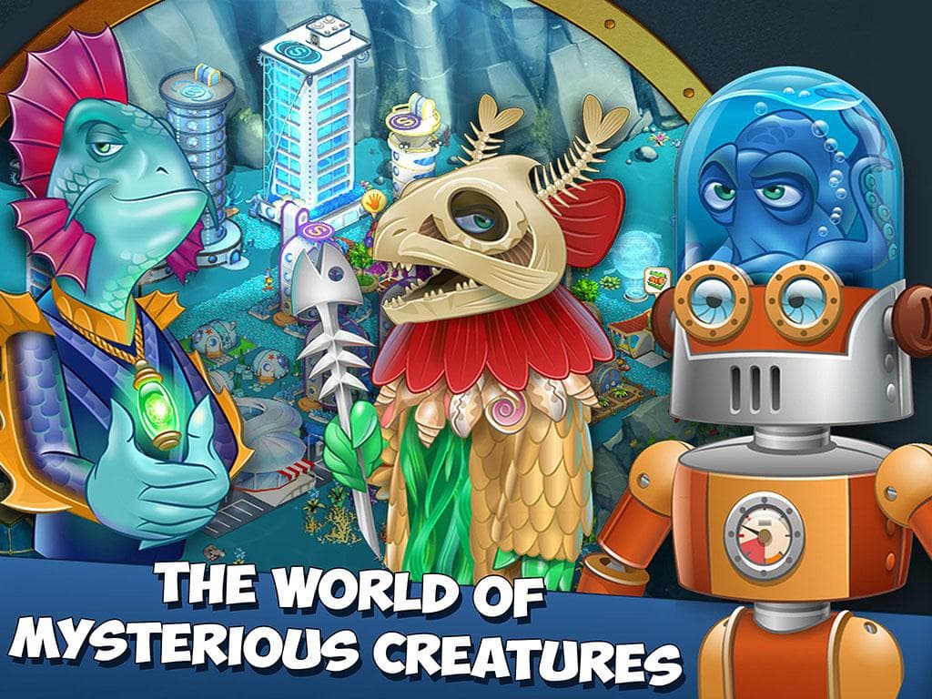 Aquapolis. Free city building! screenshot 5