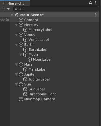 Solar system model (Kadhir007) screenshot 2