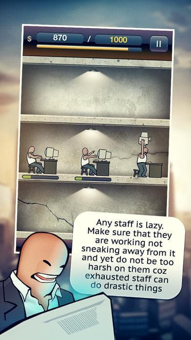 The Startup: Be The Boss And Make Them Work! screenshot 4