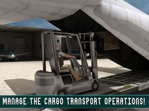 Transport Truck Cargo Plane 3D screenshot 5