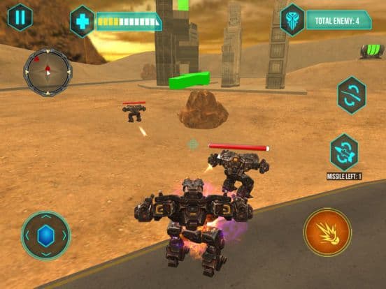 Terminate The War Robots 2017 screenshot 3