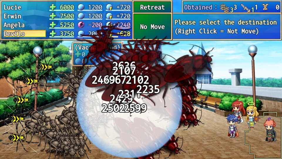 Underground Defense Force -Sword and Sorcery and Swarm of Insects screenshot 4