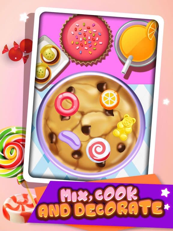 Cookie Candy Maker - Food Kids Games Free! screenshot 4