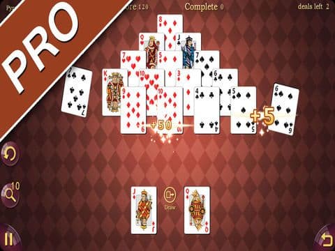 Awesome Pyramid Solitaire Pro screenshot 4