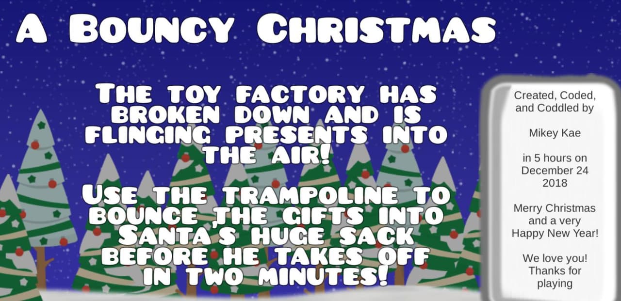 Bouncy Christmas screenshot 2