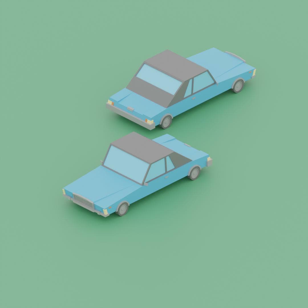 Low poly - Stylized vehicles screenshot 3