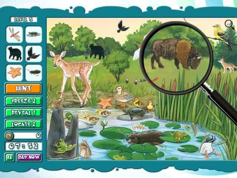 Hidden Object Game Jr FREE - Habitat Spy screenshot 2