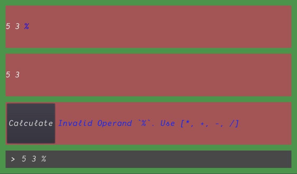 Reverse Polish Notation Debugger screenshot 4