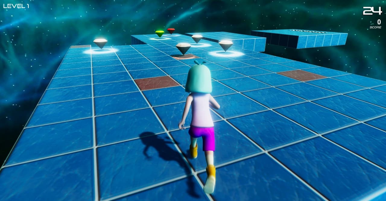 3D Platformer: Unity Jump n Gems screenshot 4