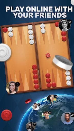 Free Backgammon Go: Best online dice & board games screenshot 2