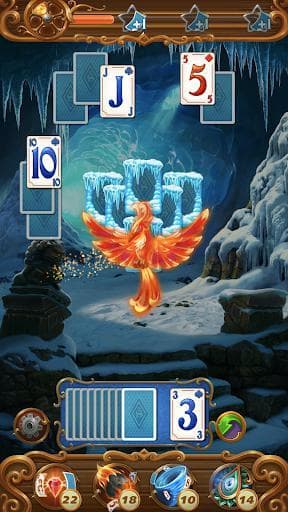 Magic Solitaire TriPeaks Cards Adventure no WiFi screenshot 3