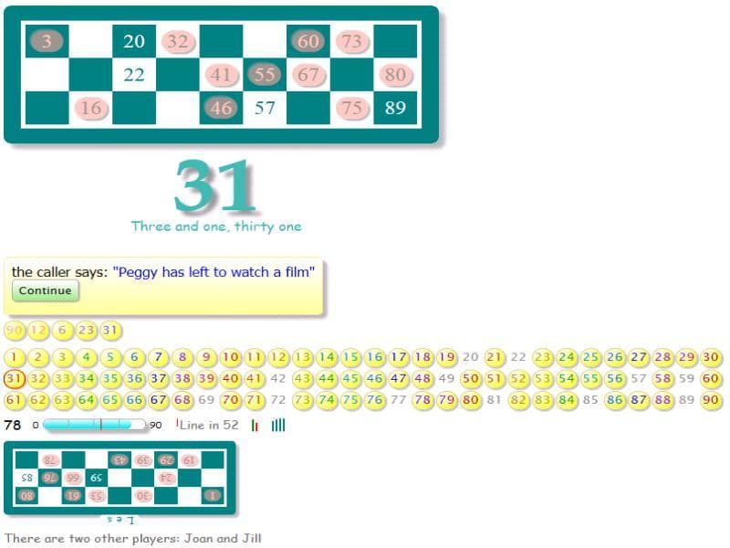 British Bingo screenshot 4