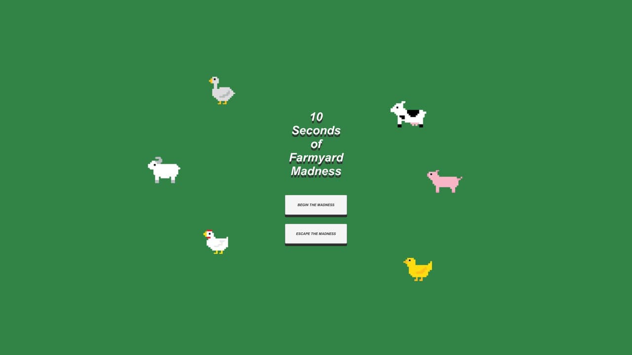 10 Seconds of Farmyard Madness