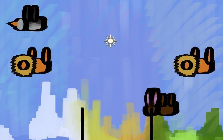 Raining animals